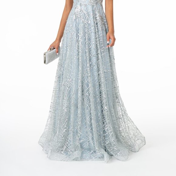 Sweetheart Neck Off Shoulder Prom Dress GSGL2887 - Picture 6 of 7